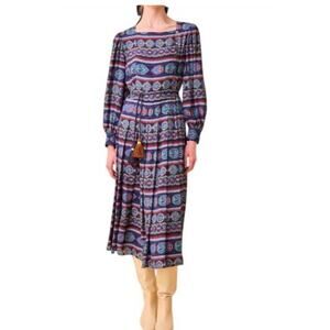 HUNTER BELL Adrian Dress in Garden Mosaic 10